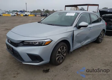 2022 Honda Civic Ex z USA, uszkodzony, nr VIN 2HGFE1F79NH305118